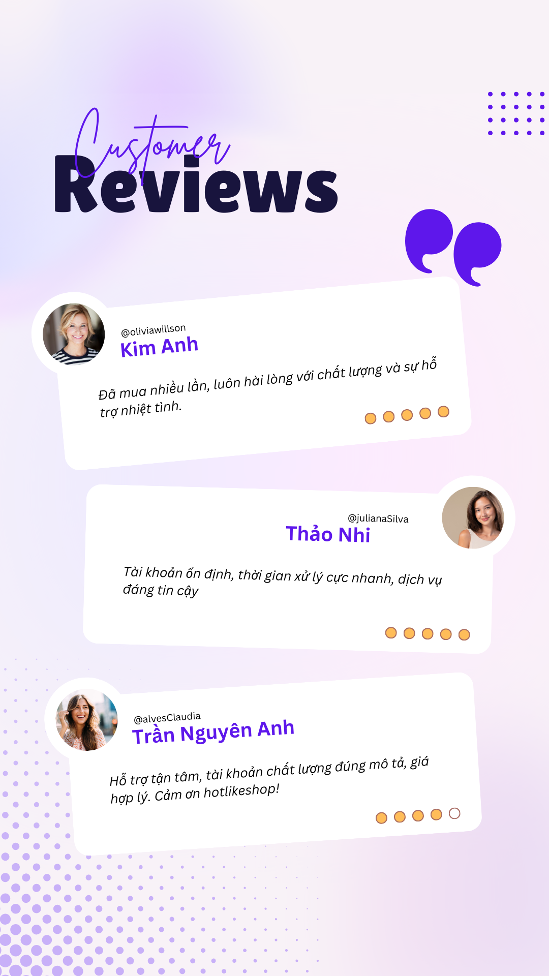 Kho tài khoản chất lượng cao